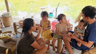 Family Life - Boiled Corn, Vietnam's Favorite Side Meal/Daily Life - Le Thi Hon