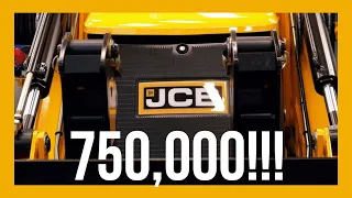 JCB's 750,000th BackHoe Loader! | DIGGERS AND DOZERS