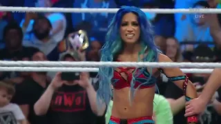 SASHA BANKS vs QUEEN ZELINA vs RHEA RIPLEY vs SHAYNA BASZLER (2/2) - Smackdown 25/03/22