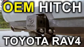 Toyota RAV4 (2019-2024): OEM Toyota Hitch Installation.