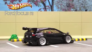 Custom hot wheels ford focus rs wide body