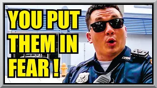 FEELINGS ENFORCER COP GETS SCHOOLED !! RICHMOND INDIANA - First Amendment Audit - Amagansett Press