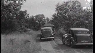 SOUTH AFRICA / ROYAL: The Royal Family visit Kruger Park (1947)