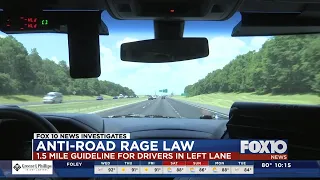 Alabama's anti-road rage law