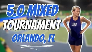 5.0 Mixed Doubles Pickleball Tournament Play | Rally Scoring