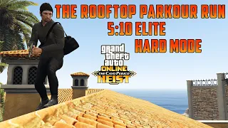 CAYO PERICO Heist: (5:10) The Rooftop Parkour Approach | New Personal Best Elite Run | GTA Online