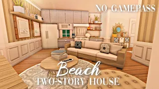 Roblox Bloxburg - No Gamepass Beach Family House - Minami Oroi