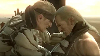 Metal Gear Solid 4 - Old Snake VS Liquid Ocelot (Final Boss Fight)