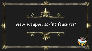 New weapon script on WiSH!