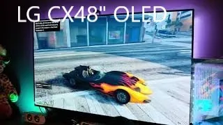 LG CX 48 Unboxing and First Impressions of a TV Gaming Monitor