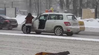 Весна в Москве!) Снежный апокалипсис ! Snow Apocalypse in Moscow!) 04.03.2018