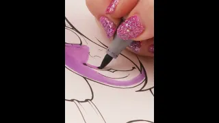 Drawing Amethyst from Steven Universe