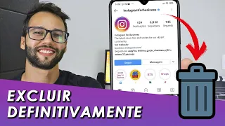 Como Excluir Instagram DEFINITIVAMENTE pelo Celular