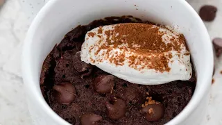 Chocolate mug cake/tik tok Recipe