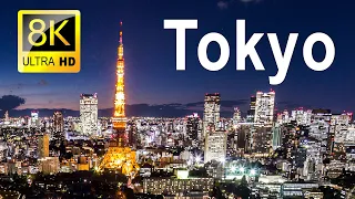 8K Tokyo in Ultra HD HDR – City that Never Sleeps