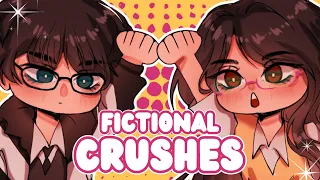 fictional crushes ❤︎₊ ⊹ (ft. crushiecakes)