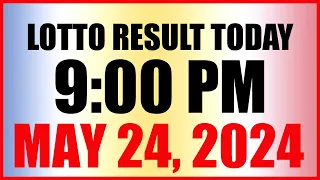 Lotto Result Today 9pm Draw May 24, 2024 Swertres Ez2 Pcso