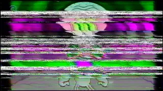 Damaged SpongeBob VHS Tape