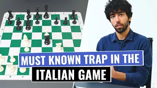 Trap in the Center Attack - Italian Game | Chess Opening Tricks and Traps to Win Fast