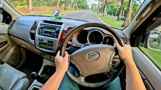 Driving POV Toyota FORTUNER 2.5 G TURBO DIESEL M/T 2007 | Acceleration & Handling | Test Drive ASMR