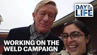 A Day in the Life on the Bill Weld Presidential Campaign