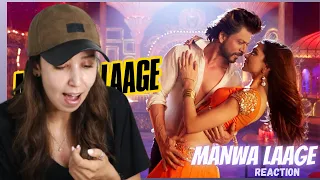 'Manwa Laage'  Song REACTION| Happy New Year | Shah Rukh Khan | Arijit Singh REACTION