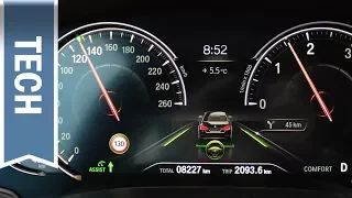 Digitaler Tacho im 5er BMW 2018 im Detail (Multifunktionales Instrumentendisplay) Review