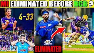 MI ELIMINATED ?😱 KKR vs MI 2024 HIGHLIGHTS