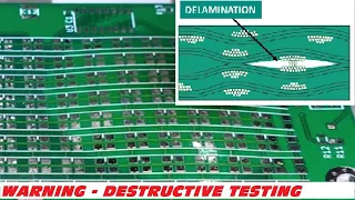 Moisture Sensitivity Level (MSL) - Destructive PCB delamination test