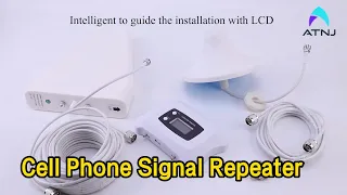 Band8 900MHz Cell Phone Signal Repeater Automatic With ALC / AGC