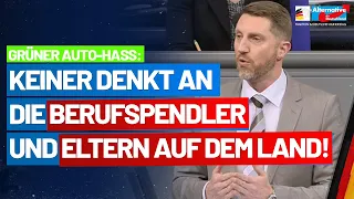 Der realitätsferne Auto-Hass der Grünen wird immer schlimmer! Dirk Brandes - AfD-Fraktion Bundestag