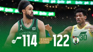 FULL GAME HIGHLIGHTS: Celtics gut out the 122-114 win over Utah Jazz