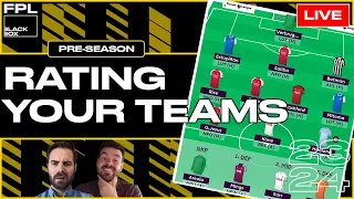 Rating Your Drafts! | Fantasy Premier League Tips 2023/24 | Pre Season