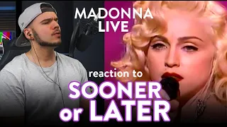 Madonna Reaction Sooner or Later LIVE at the Oscars | Dereck Reacts