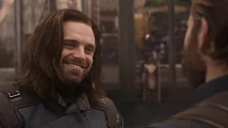 Avengers: Infinity war- Bucky, Captain, Black Panter (Sebastian Stan, Chris Evans, Chadwick Boseman)