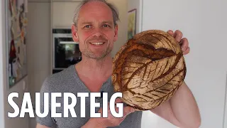 Die Kunst ein Brot zu backen - ganz einfach mit Sauerteig