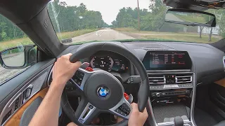 2020 BMW M8 Competition Coupe - POV Test Drive (Binaural Audio)