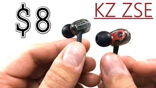 KZ ZSE Review - Dual Dynamic Driver Earphones $8