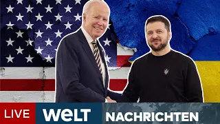 RIESENÜBERRASCHUNG | Damit hat keiner gerechnet - US-Präsident Biden besucht Ukraine | WELT Stream
