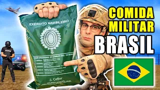 Probando COMIDA MILITAR de BRASIL 24 Horas