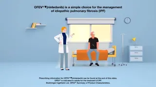 OFEV 3D Product Video - Pharmaceutical