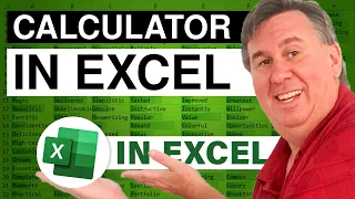 Excel - Calculator: Episode 1555