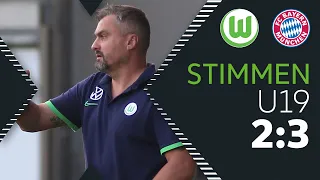 "Wir können draus lernen" | Stimmen | DFB-Pokal | VfL Wolfsburg - FC Bayern München 2:3