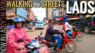 Vientiane Laos | Walking the Streets - Nong Duang | Now in Lao