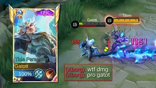 NEW GATOTKACA AUTOWIN BUILD 2024 !! WTF DAMAGE (oneshot) - Mobile Legends