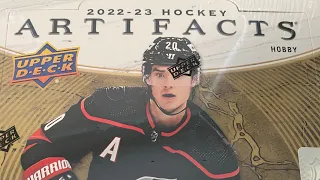 2022-23 Upper Deck Artifacts hockey box break! NEW RELEASE #BlueThumbsUp