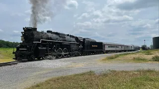 Nickel Plate Steamer #765 on the Wabash Line    July 7, 2022