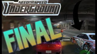 Need for Speed Underground Old_School Gameplay FINAL /Ностальгия (прохождение, без монтажа) ФИНАЛ
