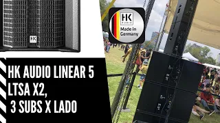 ✅ LTS A LINEAR 5 DE 🇩🇪 HK AUDIO ASÍ SUENA AL AIRE LIBRE DE🔊