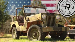 Will It Run After 20 Years? | RARE 1959 Willys CJ3B "High Hood" Jeep | RESTORED